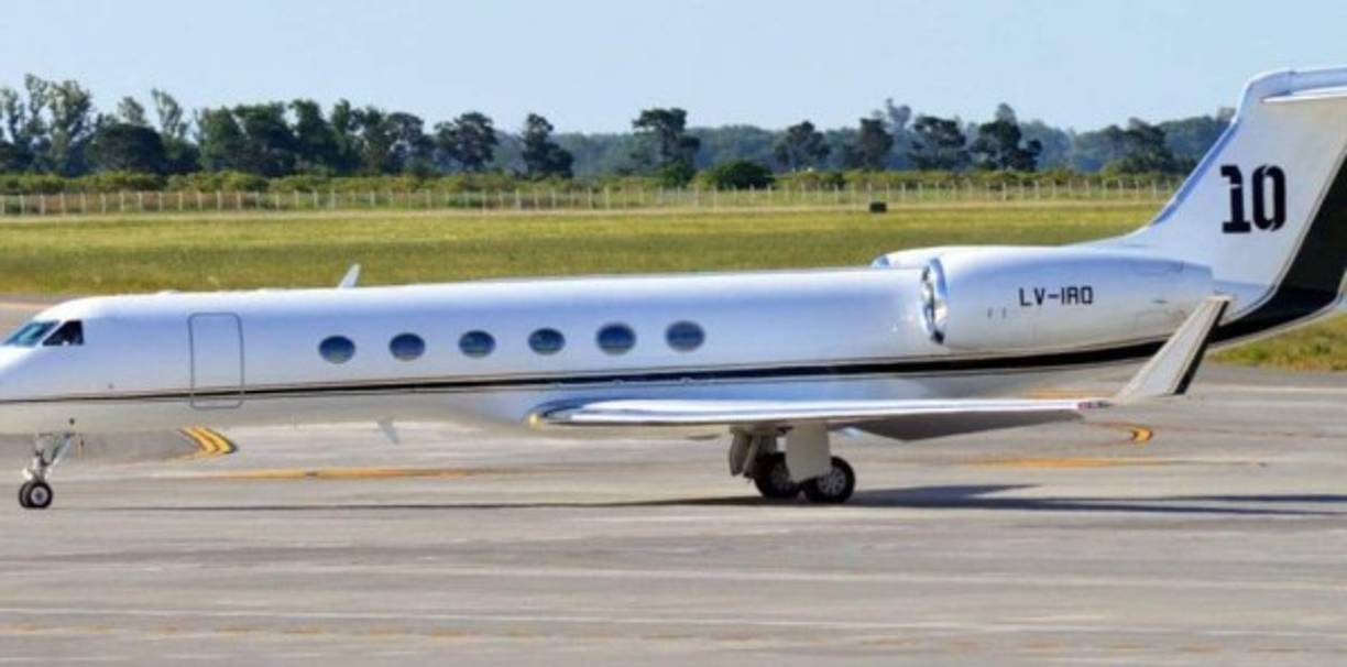 El avión de Messi tiene como velocidad máxima los 940 km/h