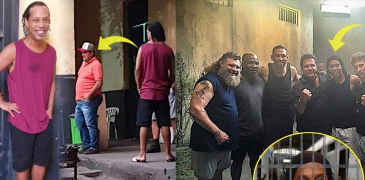 Ronaldinho y su hermano fueron detenidos a principios de marzo del 2020 en el Aeropuerto Internacional de Asunción por tratar de ingresar a Paraguay con pasaportes falsos, estuvieron un mes en la cárcel.