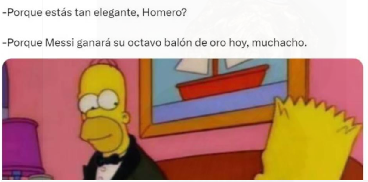 Messi protagonista: Los jocosos memes que dejó el Balón de Oro 2023