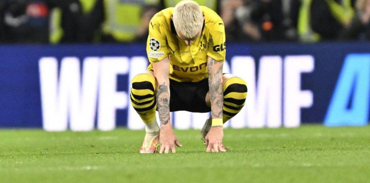 Marco Reus disputó su último partido como futbolista del Dortmund. 