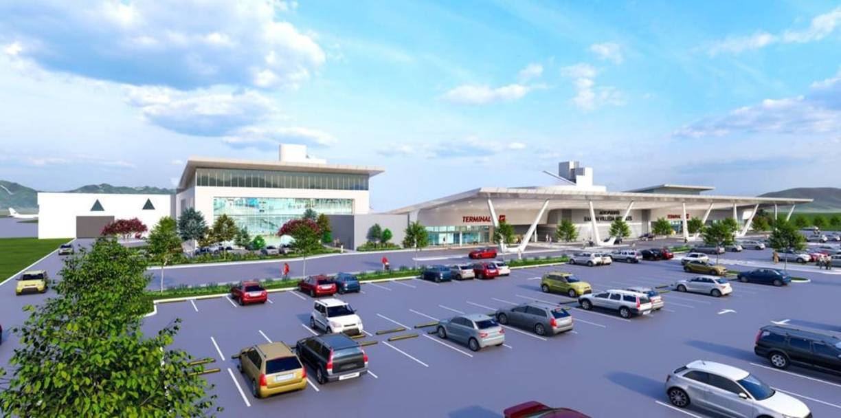 El proyecto de remodelación del aeropuerto cuya inversión es de más de 370 millones de lempiras duplicará su capacidad de pasajeros. El aeropuerto es de tres niveles.