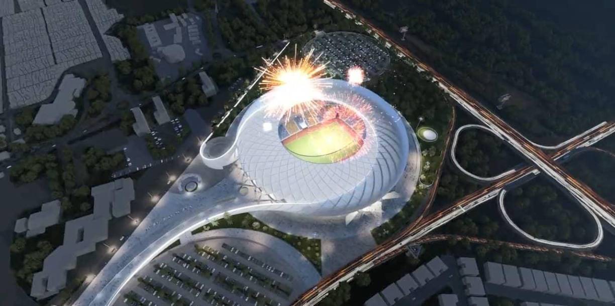 El nuevo escenario deportivo tendrá 50.000 asientos y, según explicó el gobierno en un vídeo, contará con tecnología de punta en comunicaciones, con áreas para recibir a invitados especiales y para la prensa.