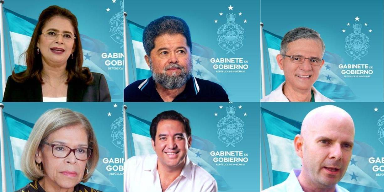 La flamante presidenta de Honduras, Xiomara Castro, oficializó a los integrantes de su gabinete.