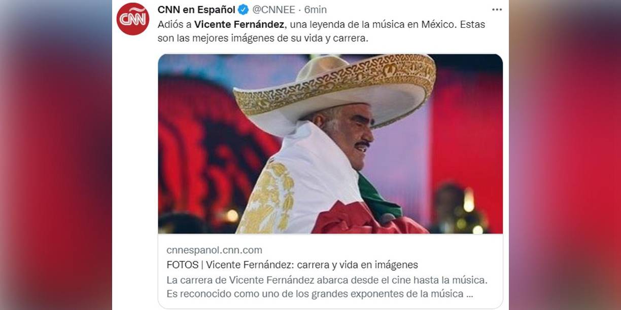 De acuerdo con su sitio web oficial, Vicente Chente Fernández nació un 17 de febrero de 1940 en el pueblo de Huentitán El Alto, Jalisco, México.