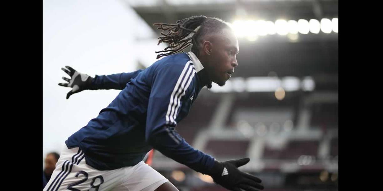 Alberth Elis arrancó de titular en el partido del Girondins de Burdeos contra el Metz.