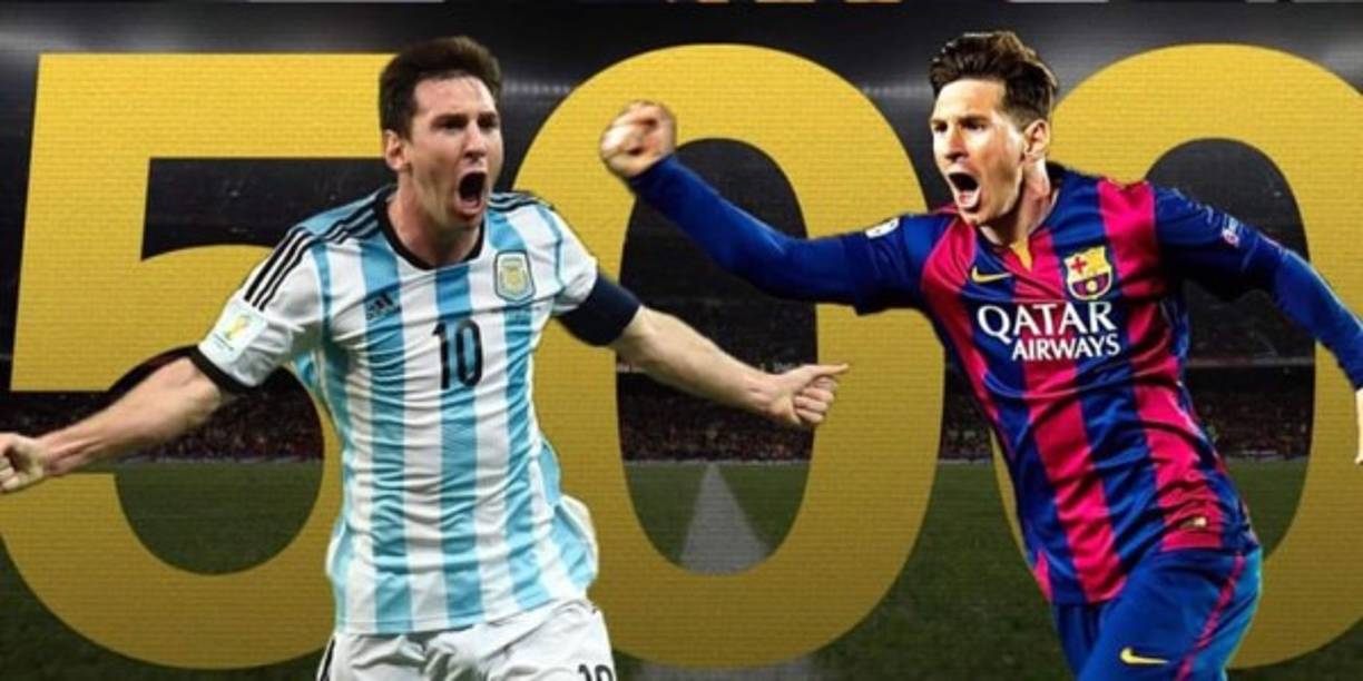 Con su agridulce gol ante el Valencia, Messi alcanzó los 500 goles en todas las competiciones, tanto con el Barcelona como con Argentina. En este ranking solo se cuentan los goles oficiales. Son pocos los jugadores que superan al argentino y, de ellos, solo uno se encuentra en activo.