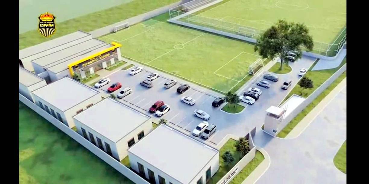Así quedaría el complejo deportivo del Real España.