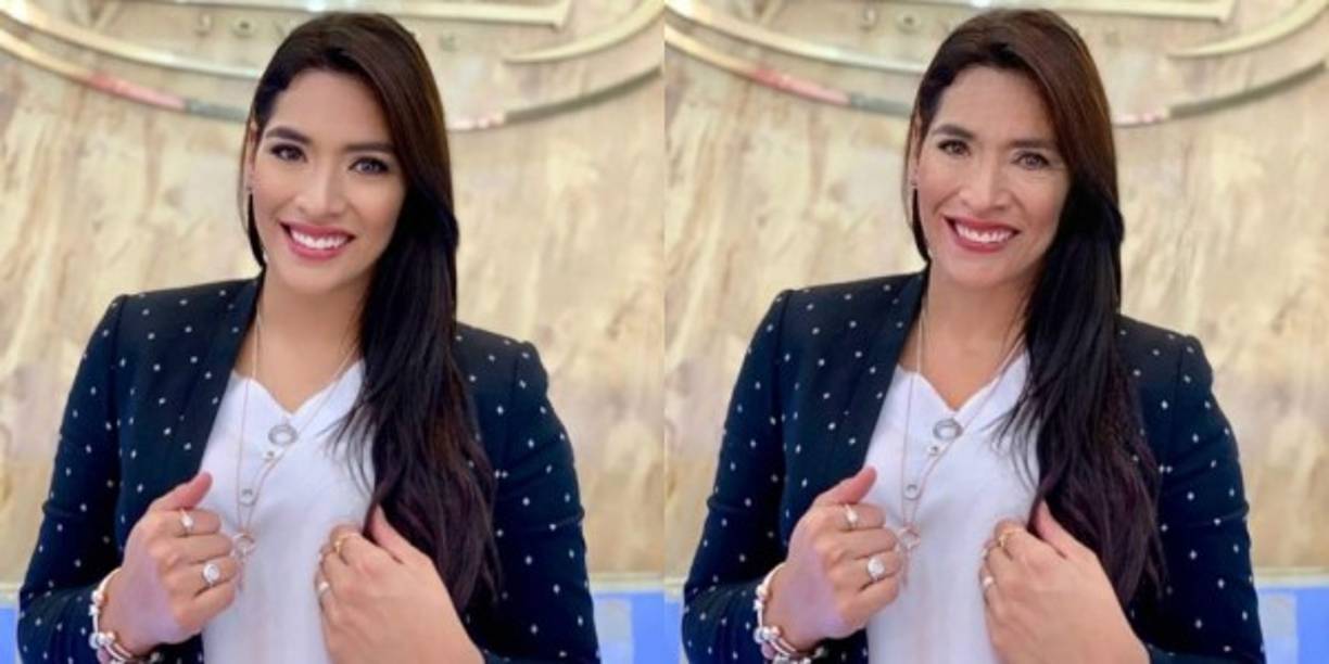 Carolina Lanza, presentadora de HCH.