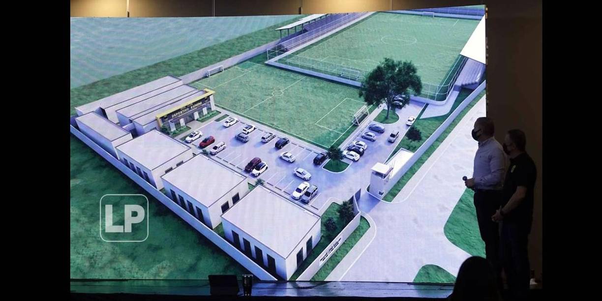 Así quedaría el complejo deportivo del Real España.