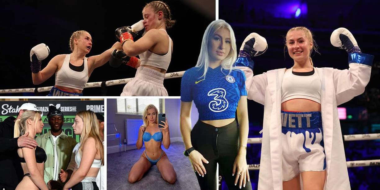 Astrid Wett, estrella del cine para adultos que publica contenidos sin censuras en ‘OnlyFans’, ha incursionado en el mundo del boxeo y lo hizo con mucho éxito, ganó en su debut por nocaut técnico en el primer round.