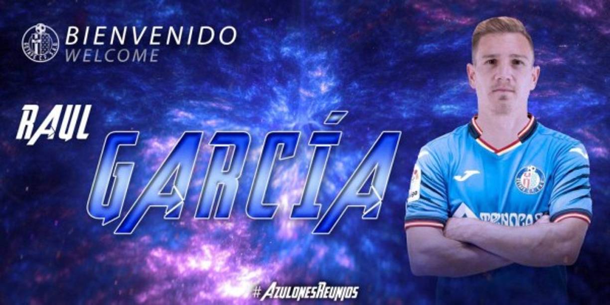 El Getafe ha fichado al lateral izquierdo Raúl García como agente libre. Firma hasta junio de 2022 y llega procedente del Girona.