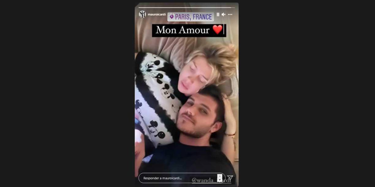 Wanda Nara perdonó a Mauro Icardi y el futbolista del PSG ha estado en plan reconquista publicando imágenes de amor dedicadas a la también modelo.