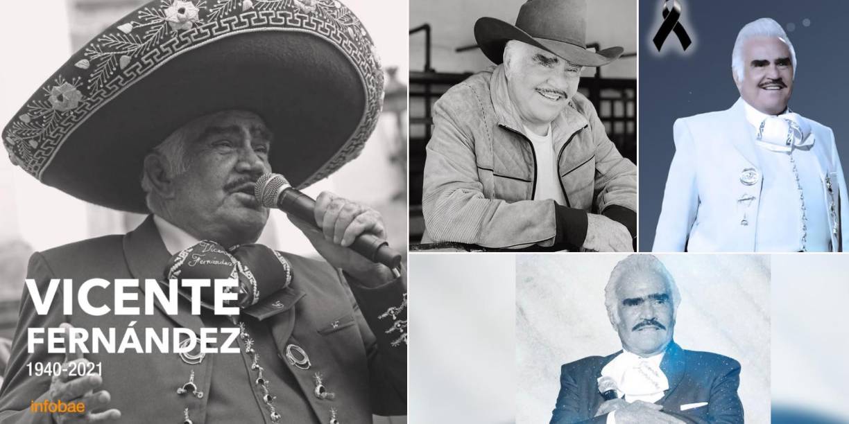 La noticia de la muerte de Vicente Fernández invadió las portadas de los medios de comunicación más importantes de Latinoamérica este domingo desde tempranas horas. 