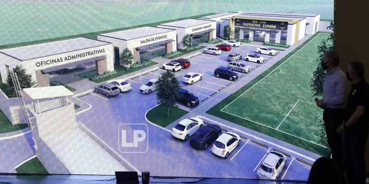 Así quedaría el complejo deportivo del Real España.
