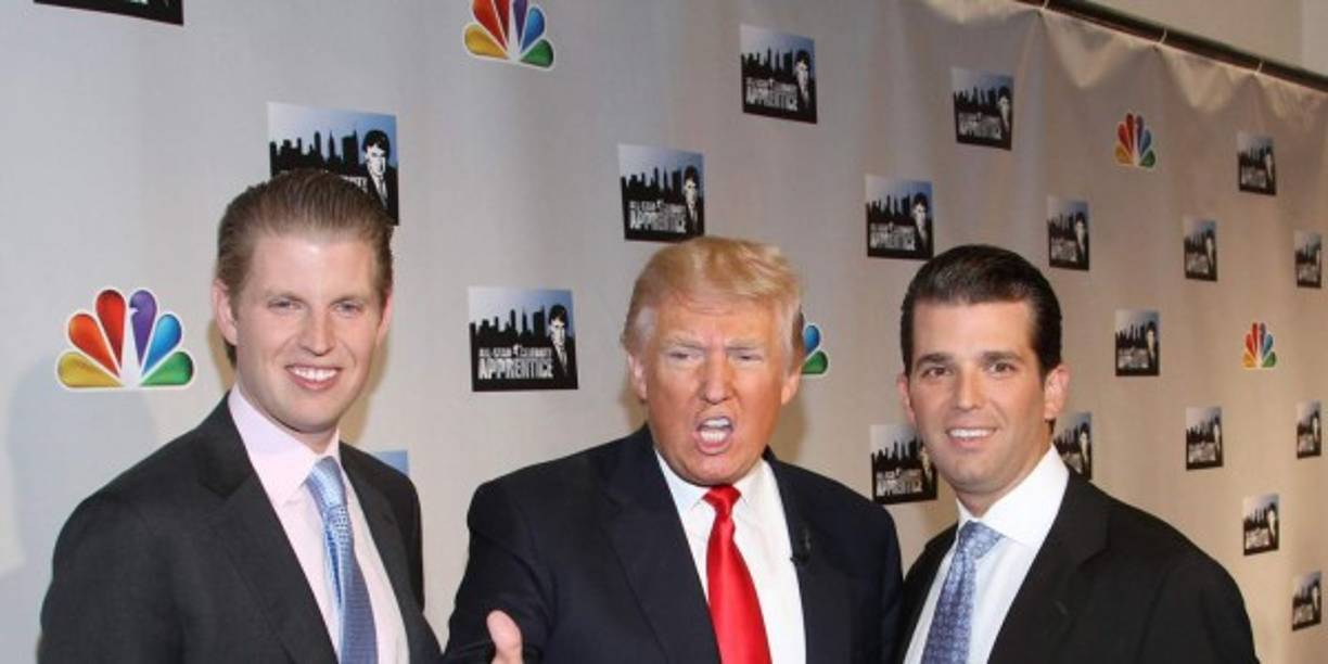 - Uday y Qusay Trump -<br/><br/>'Sus hijos, Donald Junior y Eric... a sus espaldas son conocidos por los allegados al presidente como Uday y Qusay, como los hijos de Saddam Hussein'.