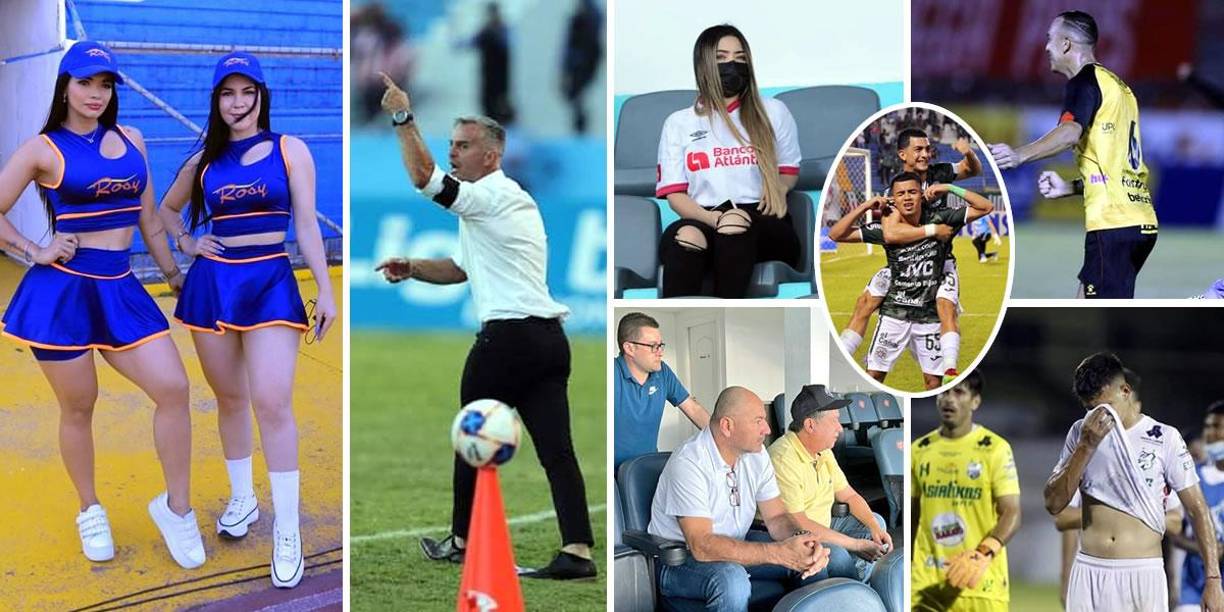 Las imágenes que dejó la disputa de la novena jornada del Torneo Clausura 2022 de la Liga Nacional de Honduras.