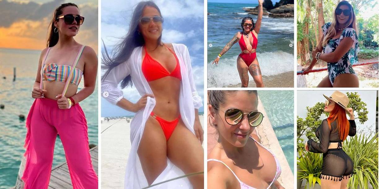 Presentadoras, periodistas deportivas y algunas novias de futbolistas de la Liga Nacional disfrutaron a lo grande las vacaciones de Semana Santa 2022.