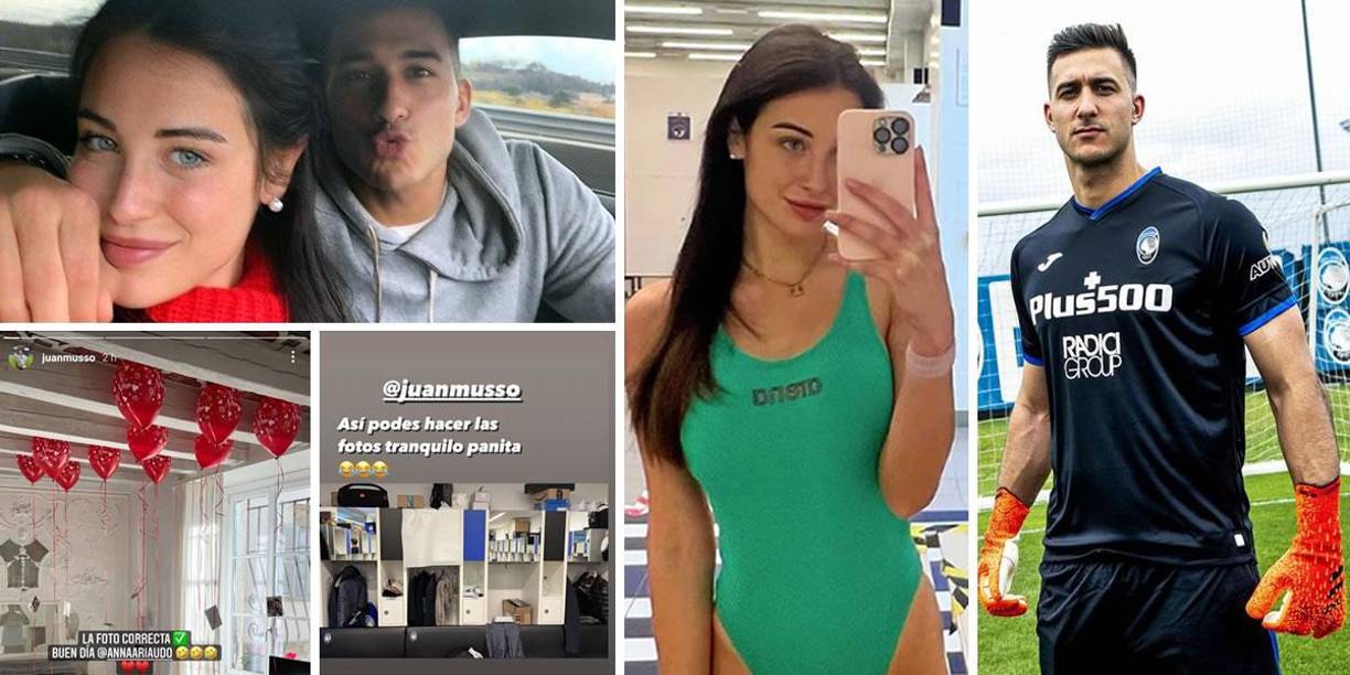 El arquero argentino Juan Musso, del Atalanta de la Serie A de Italia, se hizo viral en los últimos días por una íntima fotografía que publicó en redes sociales, sin percatarse lo que había hecho, y recibió la jocosa respuesta de su hermosa novia.