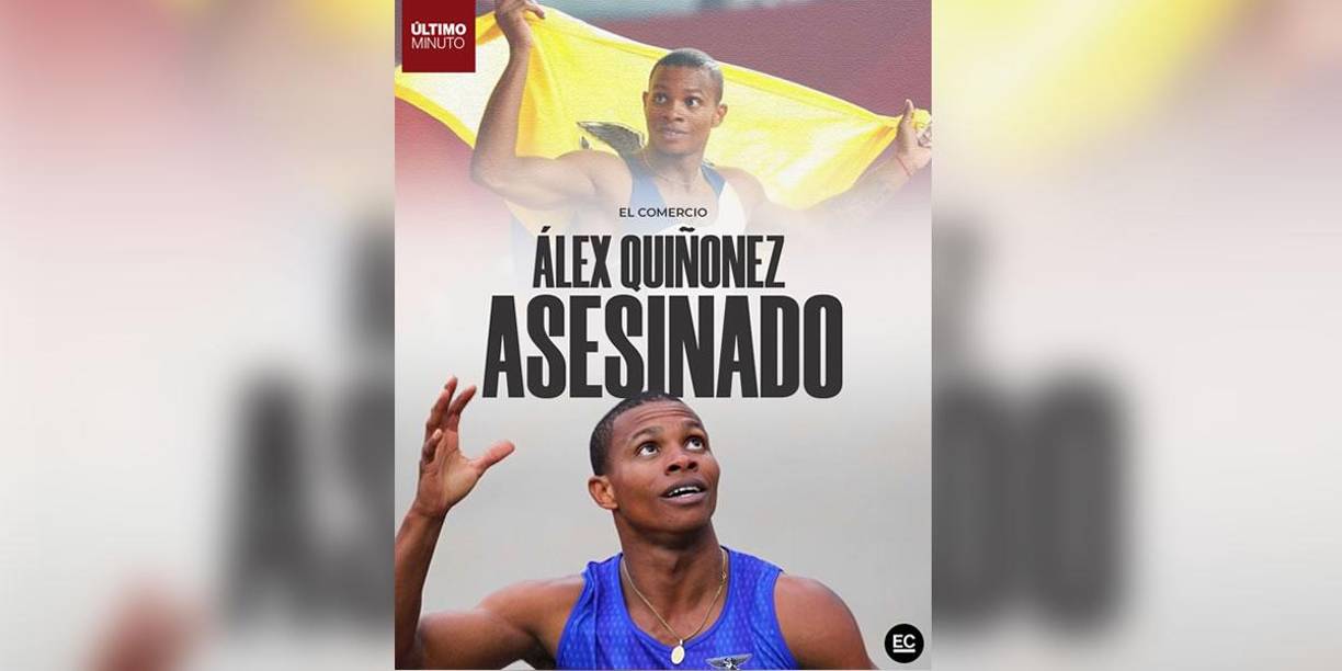 Así informó el diario El Comercio el asesinato de Alex Quiñónez.