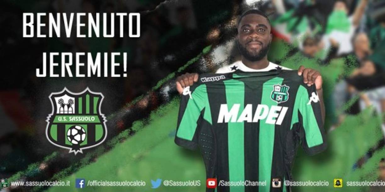 Jeremie Boga: El marfileño deja al Chelsea y se ha convertido en nuevo jugador del Sassuolo de Italia.
