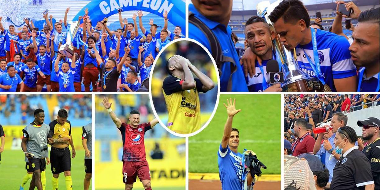 Las imágenes de la Gran Final en la que Motagua se coronó campeón del Torneo Clausura 2022 pese a perder 2-0, pero en el global se impuso 3-2 al Real España y levantó la Copa 18 en el estadio Olímpico.