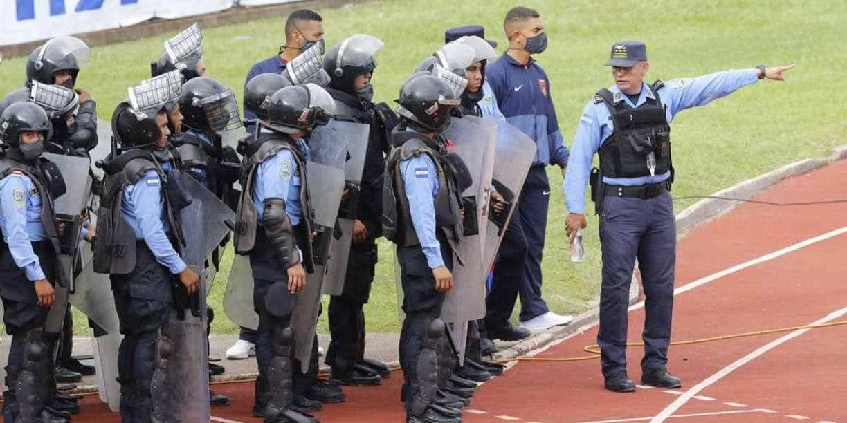 Las imágenes del ambientazo en el estadio Olímpico en el Honduras-Costa Rica