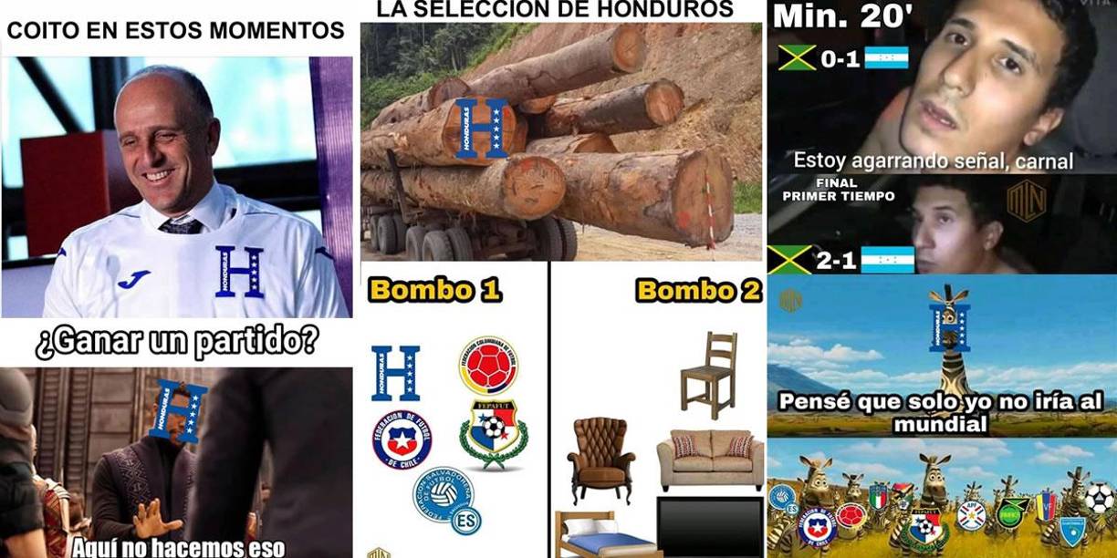 Los memes que dejó una nueva derrota de la Selección de Honduras al perder contra Jamaica. ‘Bolillo‘ Gómez y Fabián Coito son protagonistas de las burlas.