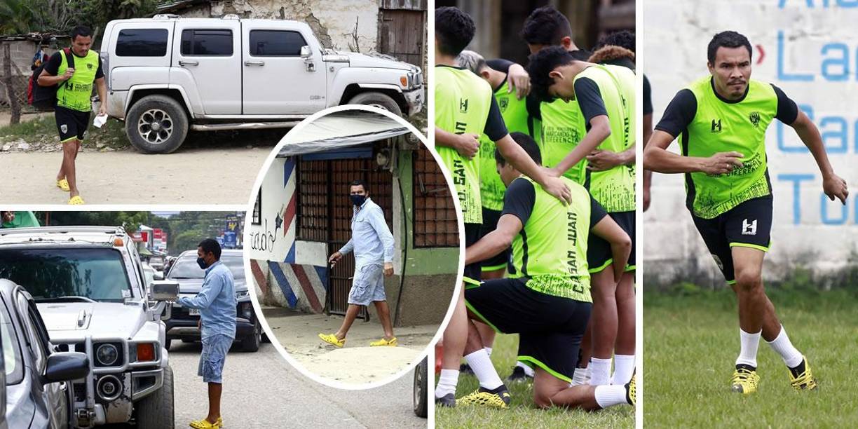 Julio César ‘Rambo‘ de León regresó al fútbol profesional a los 42 años de edad. El veterano centrocampista hondureño fue fichado por el San Juan de la Liga de Ascenso y así es ahora su vida en Quimistán.