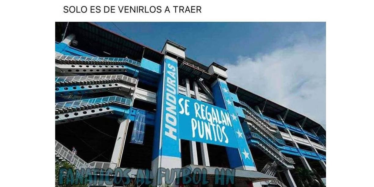 Los memes se burlan de Honduras y Fabián Coito tras perder ante Jamaica