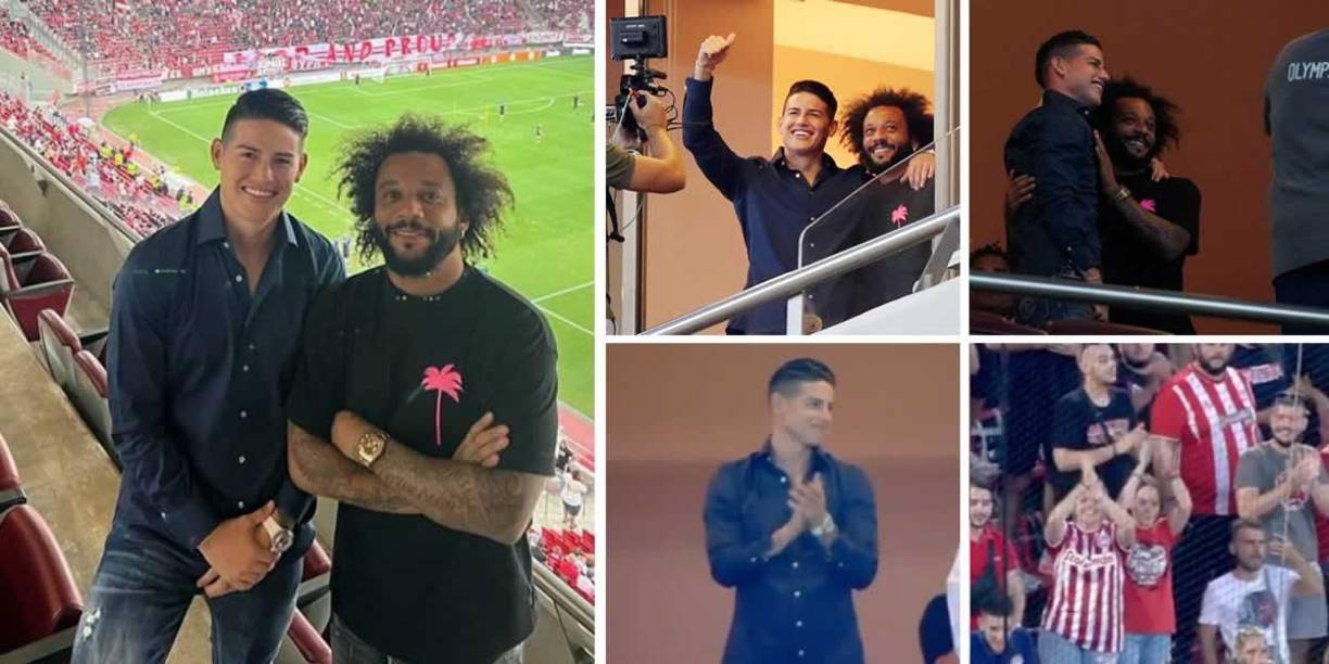 El colombiano James Rodríguez confirmó su regreso al fútbol europeo al fichar por el Olympiacos de Grecia, donde se ha reencontrado con un viejo amigo, su excompañero en el Real Madrid, el brasileño Marcelo.