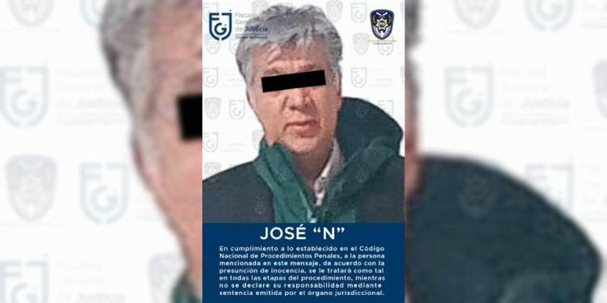 José Luis N, detenido por el feminicidio de Elvia Lucía Vázquez, de 21 años, no cuenta con cédula profesional que lo acredite como licenciado en Derecho.