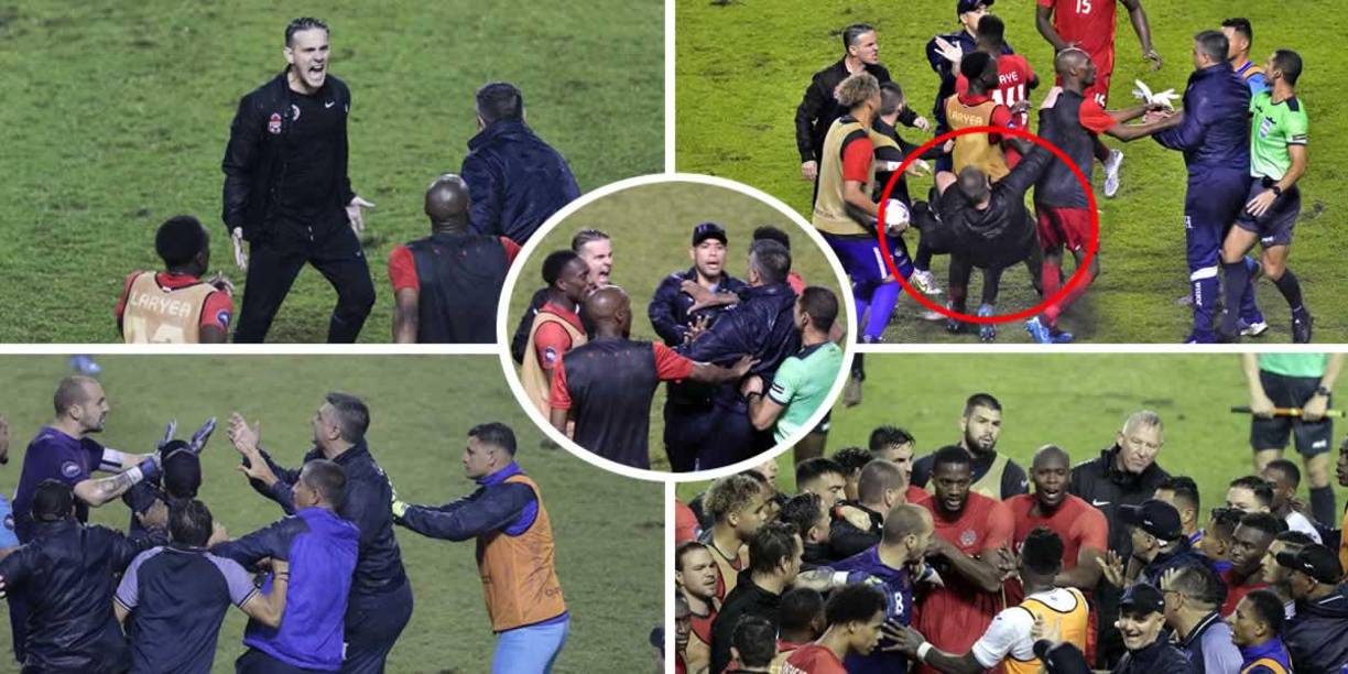 El partido que le ganó Honduras (2-1) a Canadá en la Liga de Naciones de la Concacaf terminó con una tremenda pelea entre los entrenadores Diego Vázquez y John Herdman en la cancha del estadio Olímpico. El argentino contó como empezó la bronca.