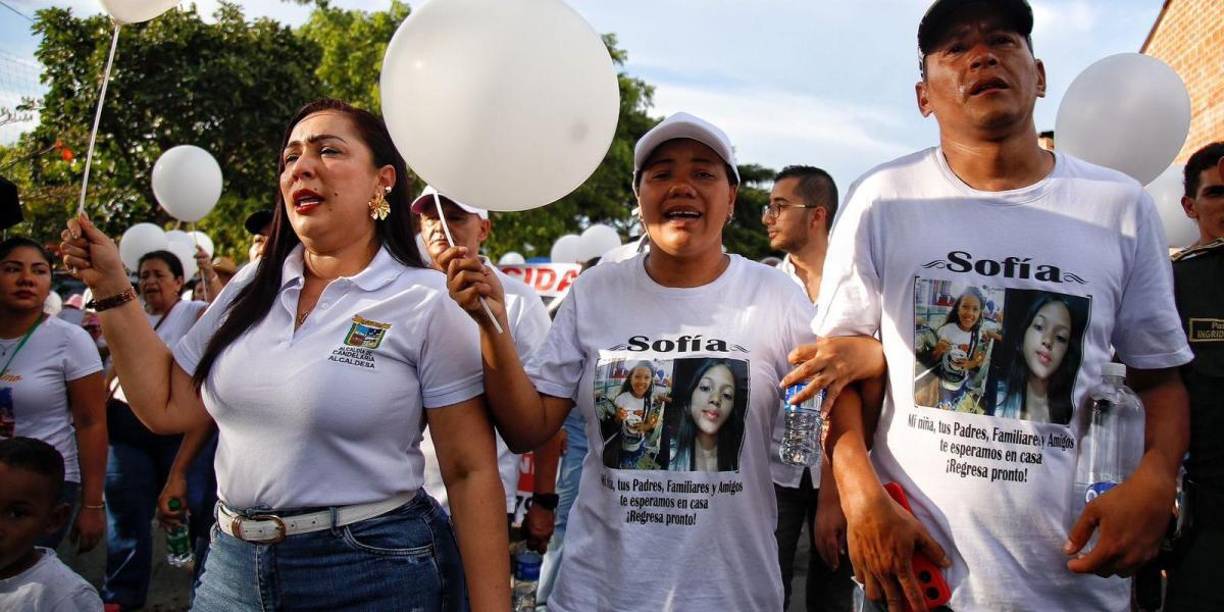 “Que todo el peso de la ley caiga sobre él porque no pude seguir pasando lo que le pasó a mi niña”, dijo la madre de Sofía en medio de su dolor.