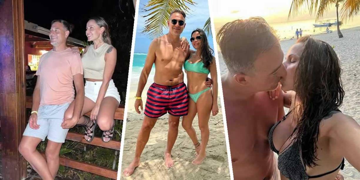 El entrenador argentino del Motagua, Hernán ‘La Tota‘ Medina, se dio unas merecidas vacaciones en Roatán acompañado de su bella esposa y sus hijos, días después de quedar campeón del Torneo Clausura 2022.