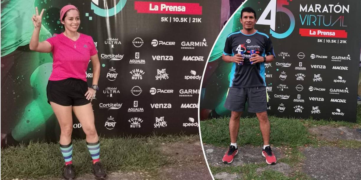 Los corredores participaron en 5, 10 y 21 kilómetros.