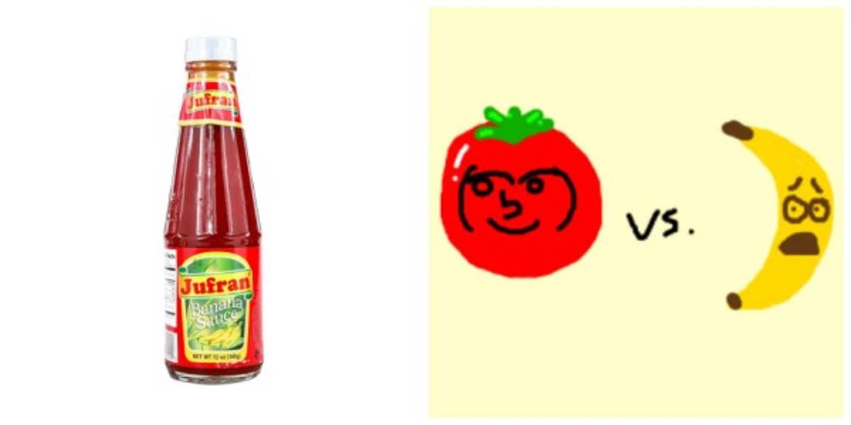 En Filipinas hay un 'kétchup' de bananas.<br/>