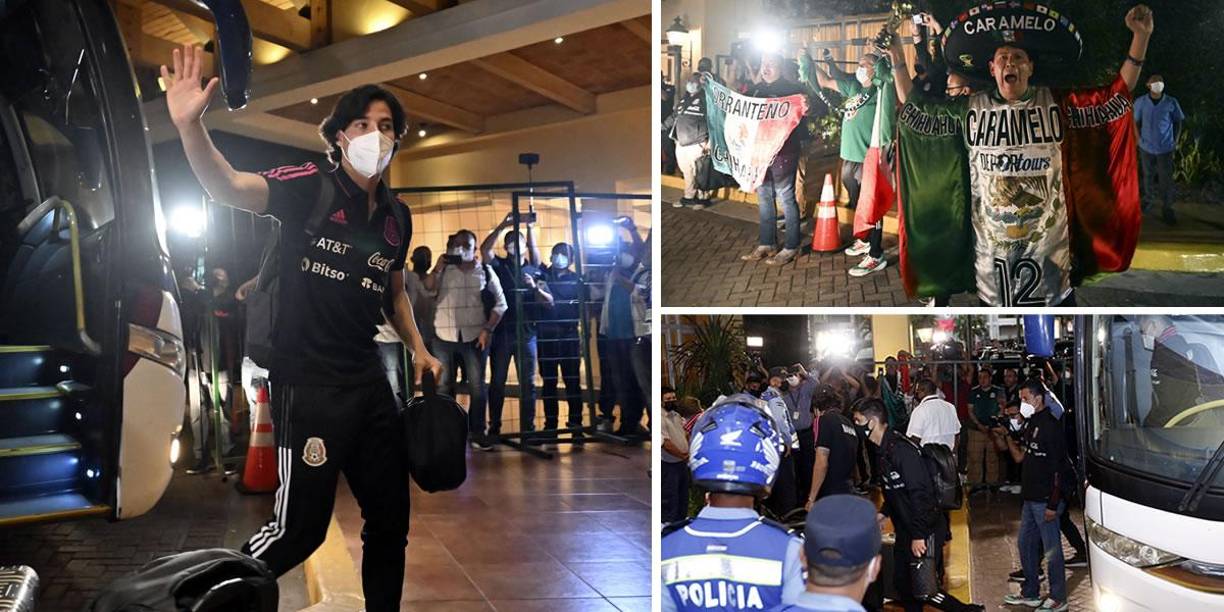 La selección mexicana llegó la noche de este viernes a San Pedro Sula para enfrentar el domingo a Honduras en la penúltima jornada de la eliminatoria de la Concacaf rumbo al Mundial de Qatar 2022.