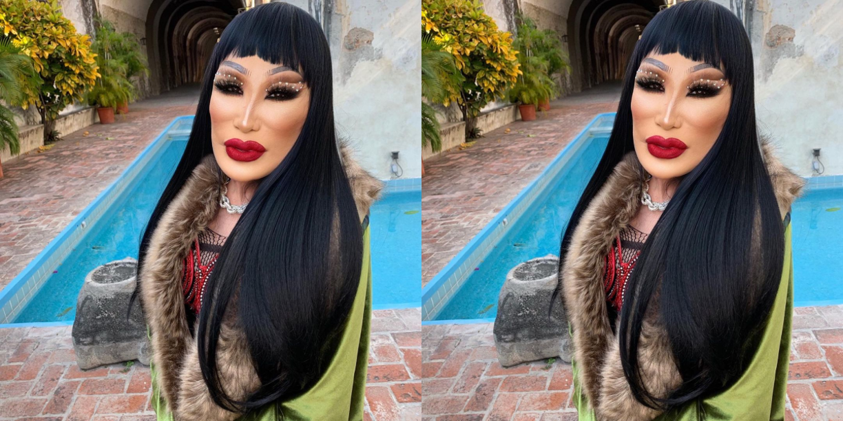 Lyn está causando sensación por estas imágenes donde se le ve irreconocible. 