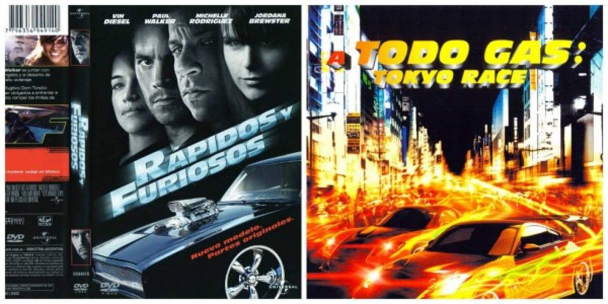 En Latinoamérica: Rápidos y Furiosos<br/>En España: A todo gas.<br/><br/>Si el título original se presta para una traducción literal, ¿por que no hacerlo así? Los latinos lo entendieron, los españoles... ¿en qué estaban pensando?