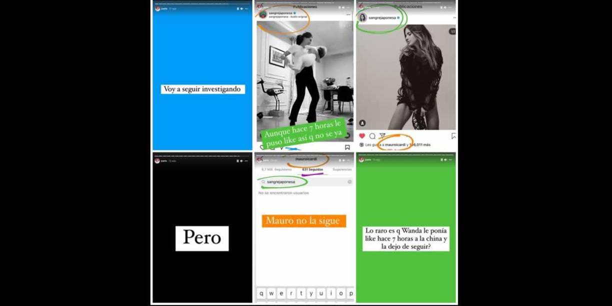 Una usuaria de Instagram, conocida como Juariu, mostró que hace siete horas Wanda le puso un like a la China Suárez en un publicación. Sin embargo, ya no la sigue. Además demostró que el jugador del PSG también le ha dejado likes a la actriz argentina en varias oportunidades, pero tampoco figura entre sus followers.