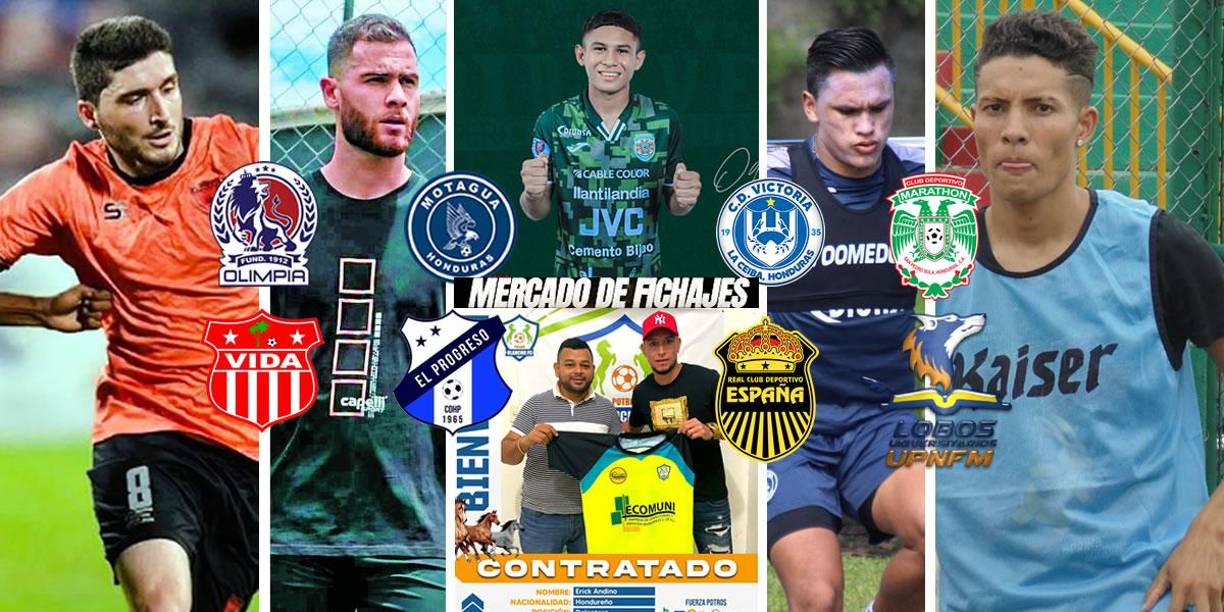 Los movimientos de las últimas horas en el mercado de fichajes del fútbol hondureño.
