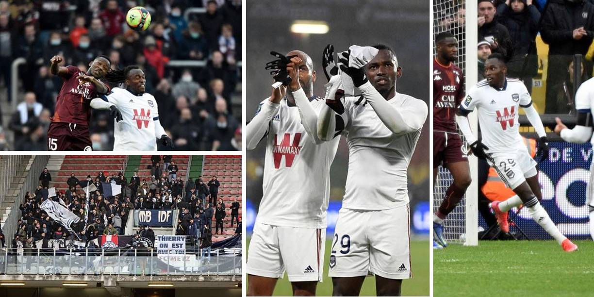 Las imágenes del partido de Alberth Elis con el Girondins de Burdeos ante el Metz, en el que el hondureño marcó un gol y llegó a tres en la Ligue 1 de Francia.