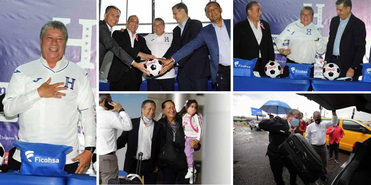Hernán Darío ‘Bolillo‘ Gómez vivió su primer día como entrenador de la Selección de Honduras. Llegó al país y después fue presentado ante los medios.