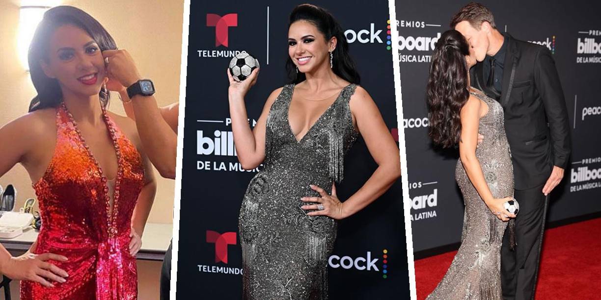La periodista deportiva hondureña Ana Jurka deslumbró con su belleza en los Premios Billboard de la Música Latina 2022 que se celebraron en Miami, donde estuvo bien acompañada.