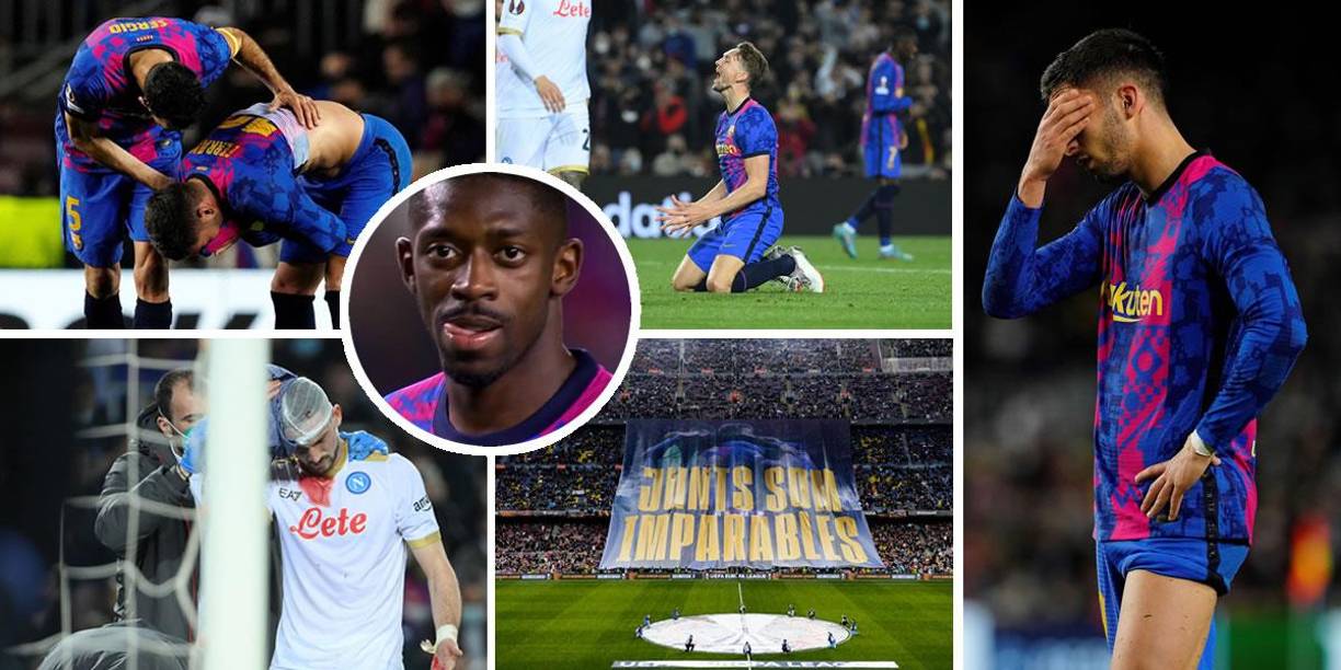 Las imágenes del debut del Barcelona en la Europa League, en el duelo de ida de los dieciseisavos de final de la Europa League, empatando (1-1) contra el Napoli en el Camp Nou.