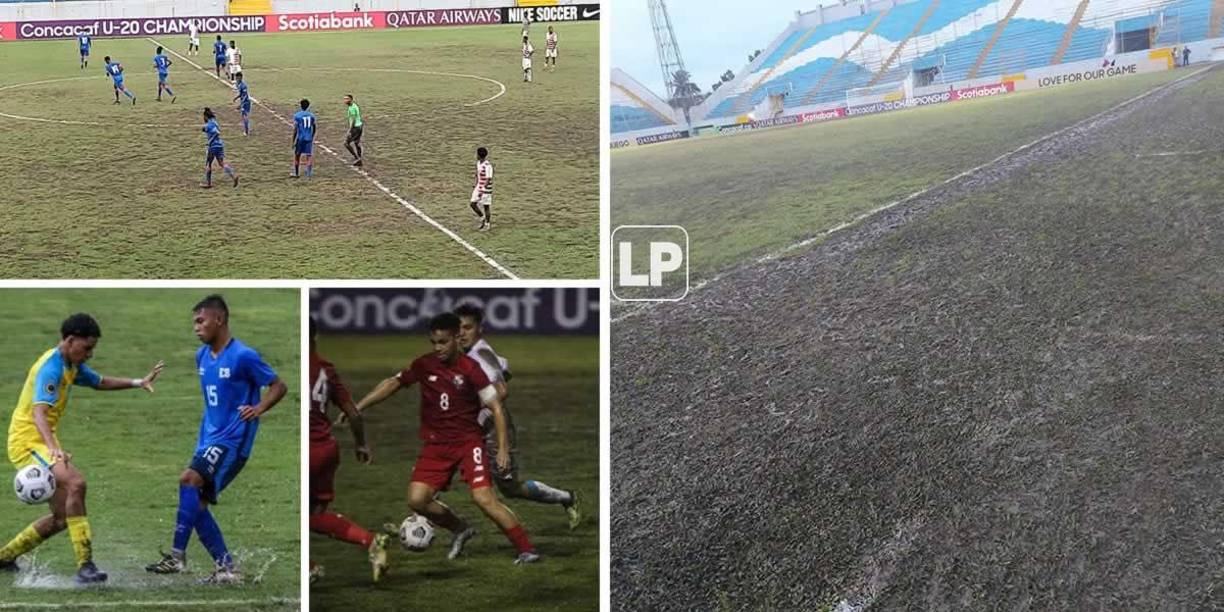 El Premundial Sub-20 de la Concacaf se disputa en Honduras, pero las canchas de los estadios Morazán y Nacional Chelato Uclés lucen en condiciones deplorables. Muchas críticas han llegado por esta situación.