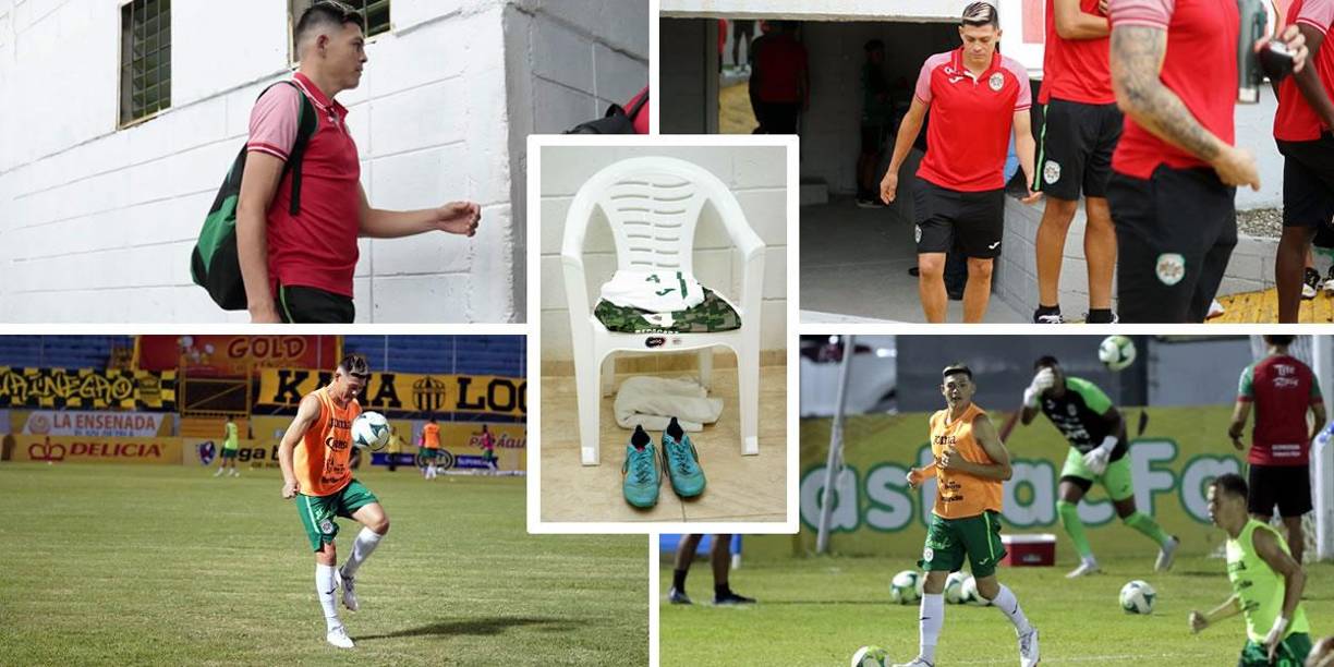 Francisco Martínez se preparó de la mejor manera para su debut en la Liga Nacional con la camiseta del Marathón en el clásico sampedrano frente al Real España.