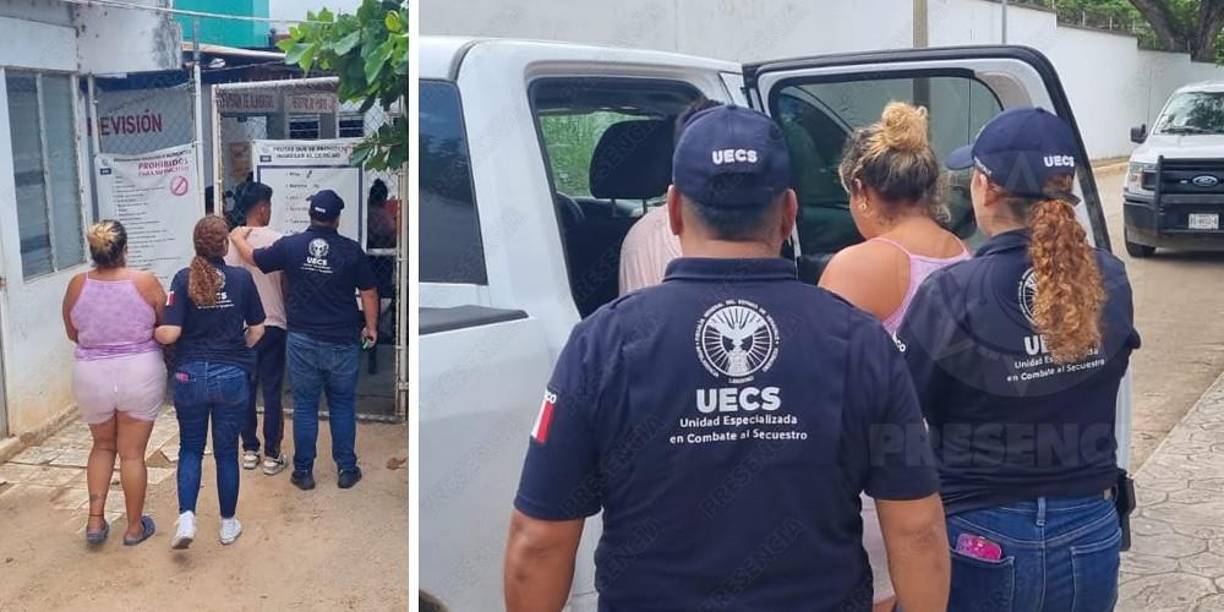 La mamá de la víctima, acudió a las instalaciones de la Unidad Especializada en Combate al Secuestro para formalizar la denuncia.