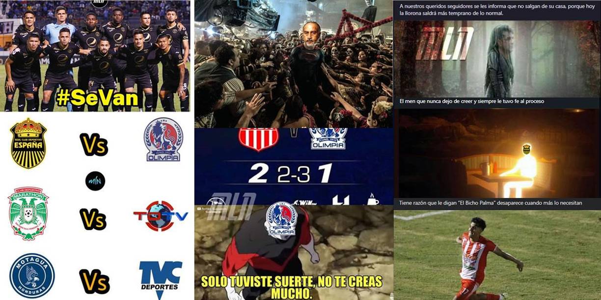 Los divertidos memes que dejaron los partidos de vuelta de las semifinales, en los que Real España y Olimpia dejaron fuera a Motagua y Vida. La Máquina y el León disputarán la final del Torneo Apertura 2021.