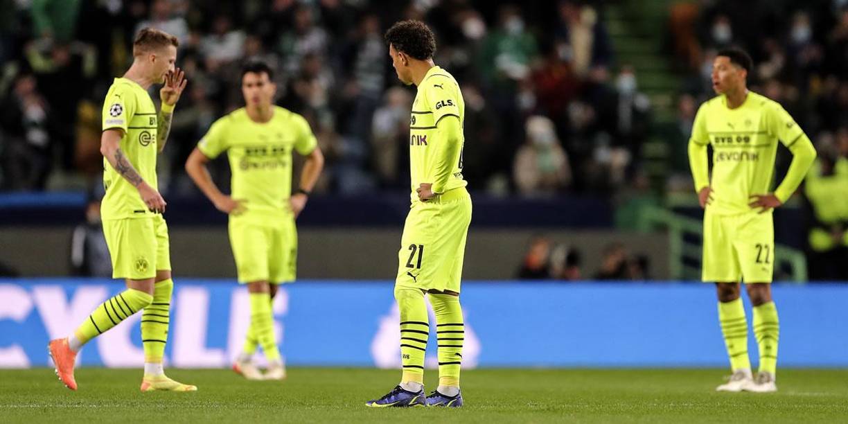 El Borussia Dortmund ha sido la gran decepción, de momento, al quedar eliminado de la Champions League a una jornada para el final de la fase de grupos. Sin Haaland, lesionado, la vida no le sonríe al equipo alemán.